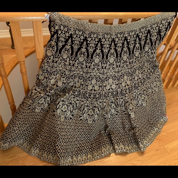 Unstitched Brand New Bridal Lengha - Picture 2 of 5